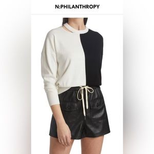 🌺N:PHILANTHROPY Colorblock Sweater🌸🌺